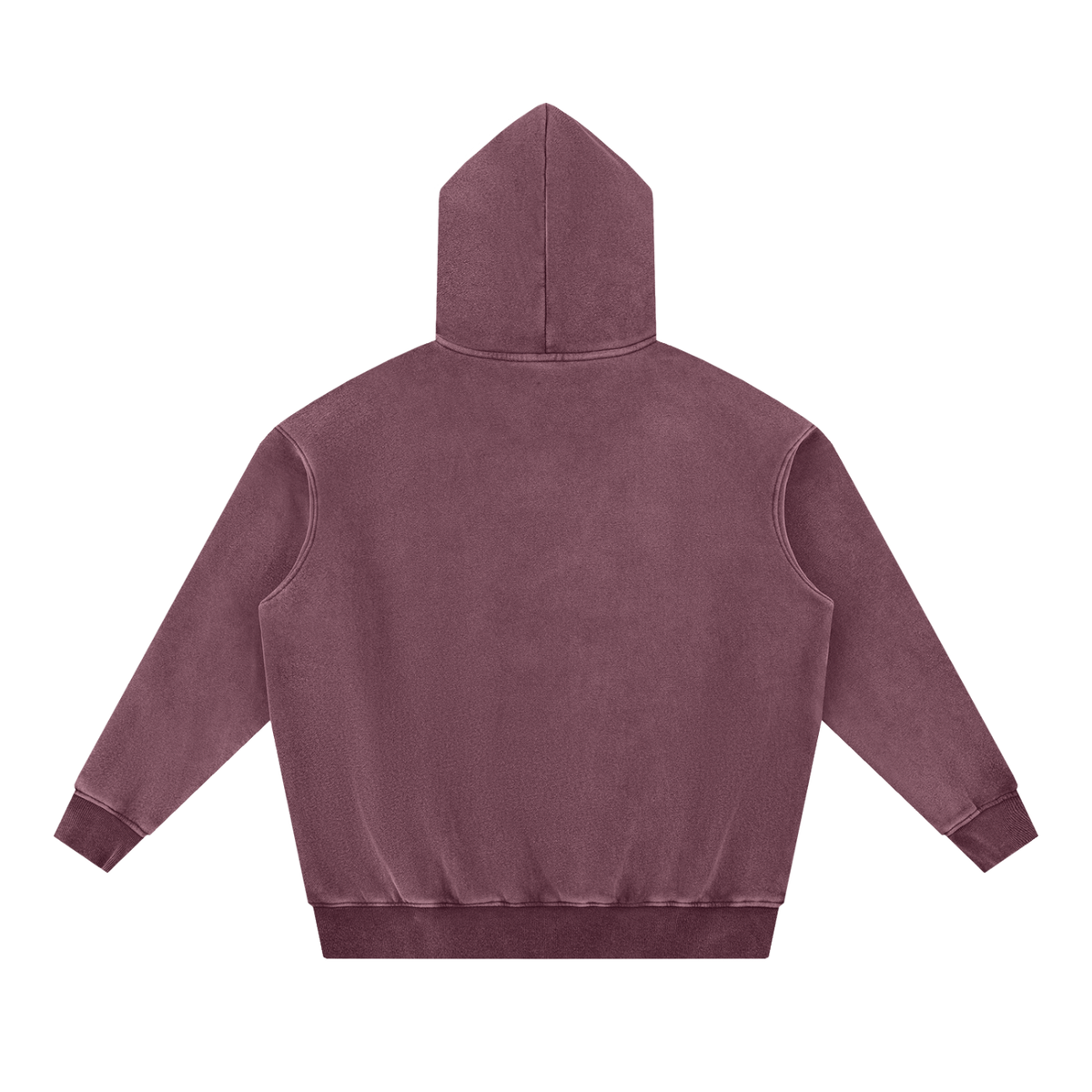 Snow-Wash Oversized Hoodie