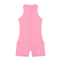 Quarter-Zip Sculpt Romper