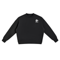 Side-Slit Oversized Crewneck