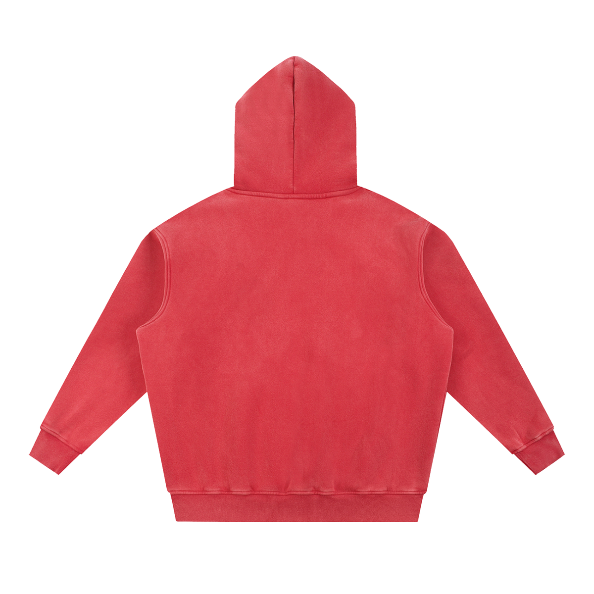 Snow-Wash Oversized Hoodie