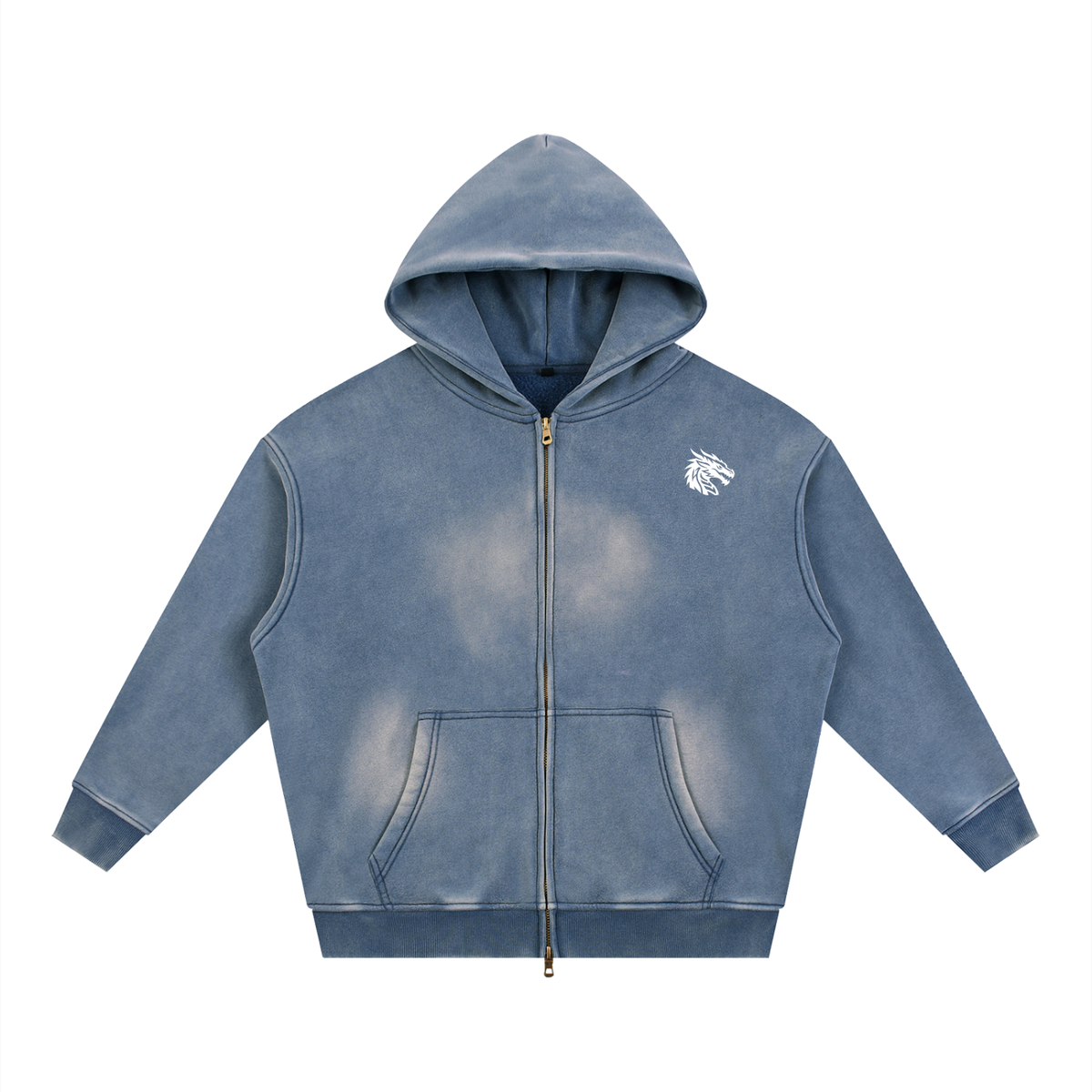 Sunfade Heavy Zip Hoodie