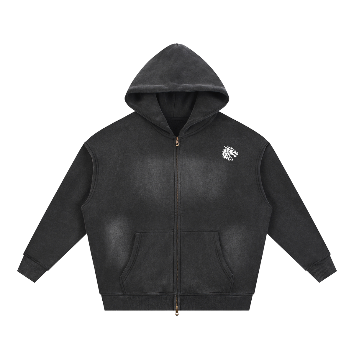 Sunfade Heavy Zip Hoodie