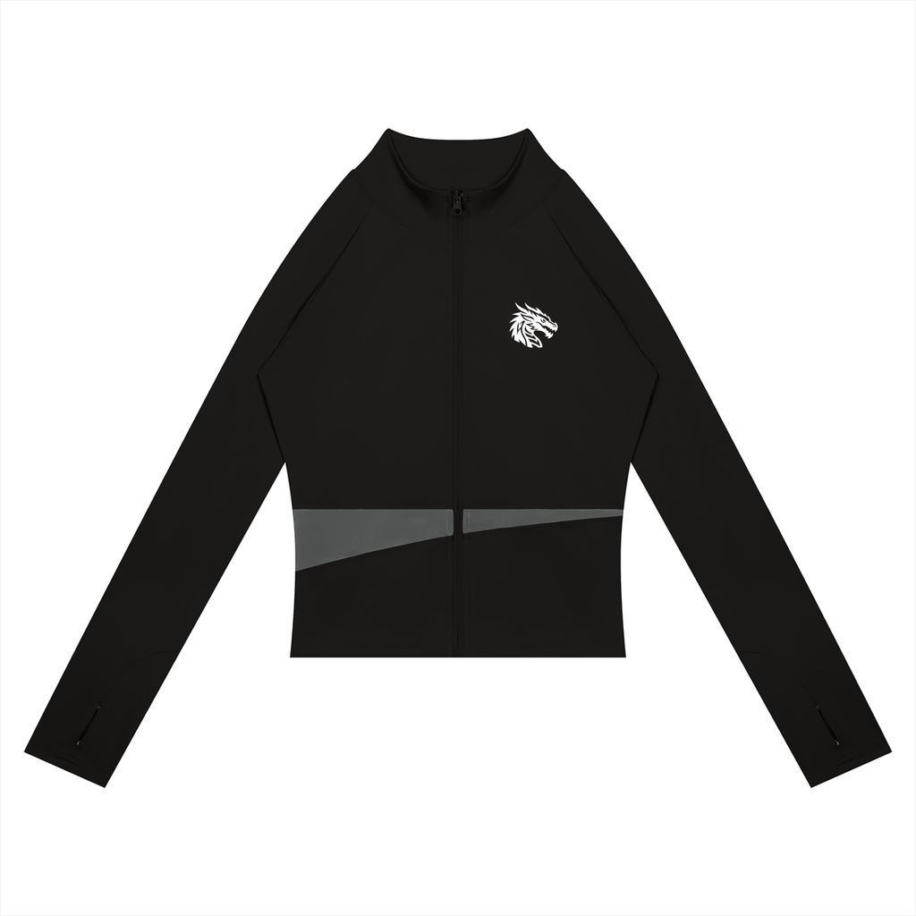 Essential Cropped Track Jacket