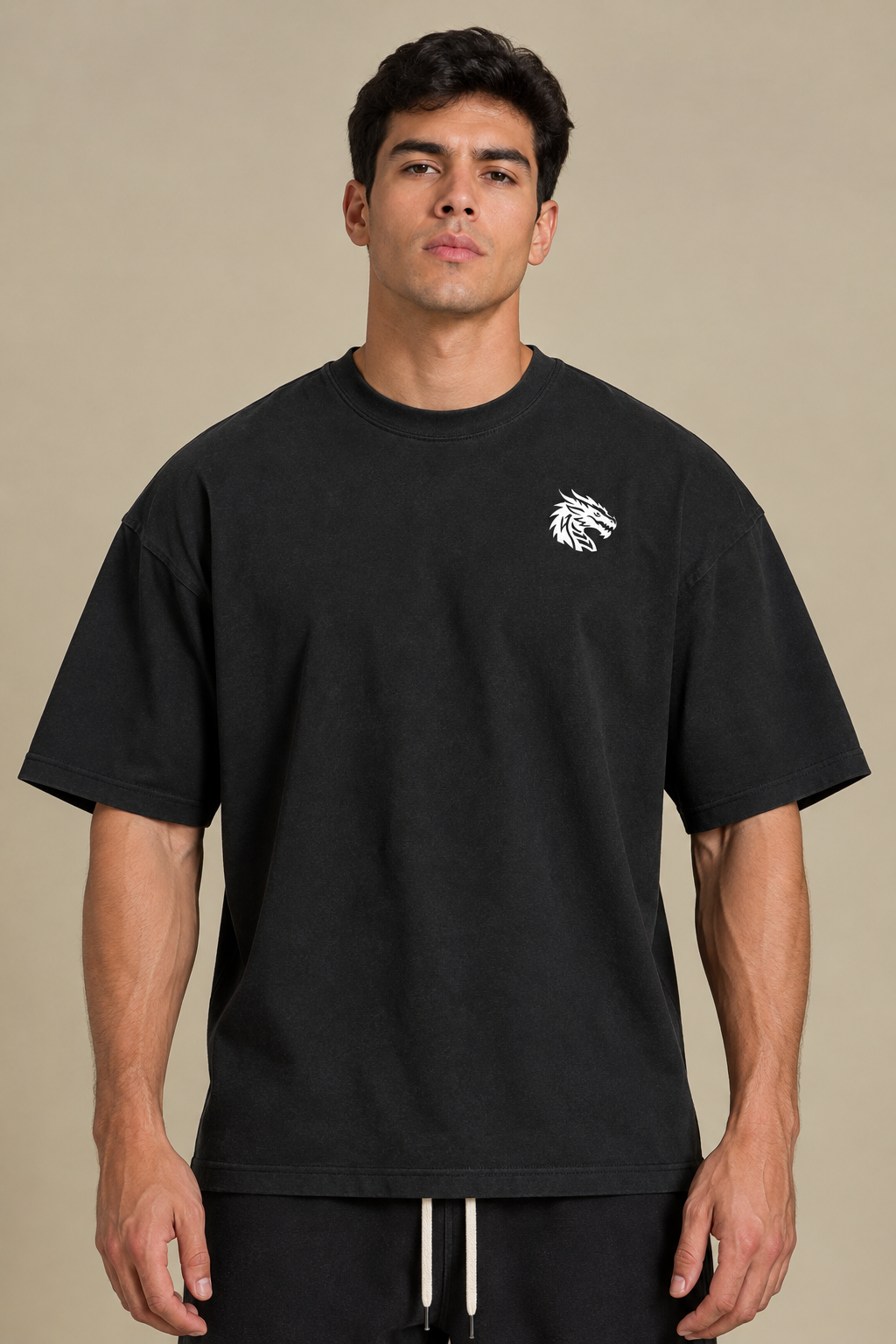 Boxy Heavy-Cotton Tee
