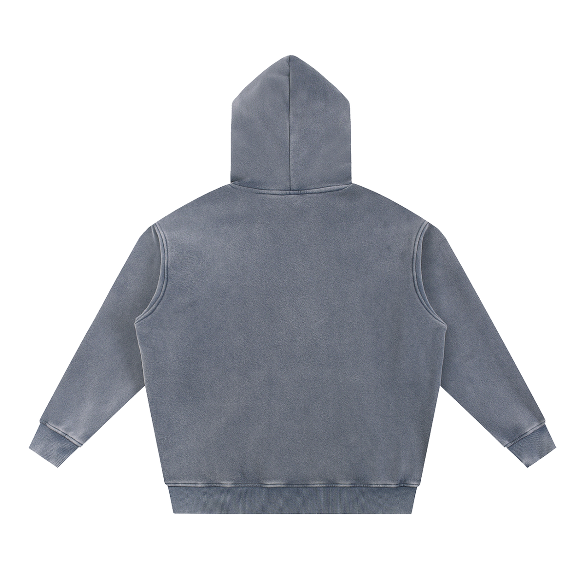 Snow-Wash Oversized Hoodie