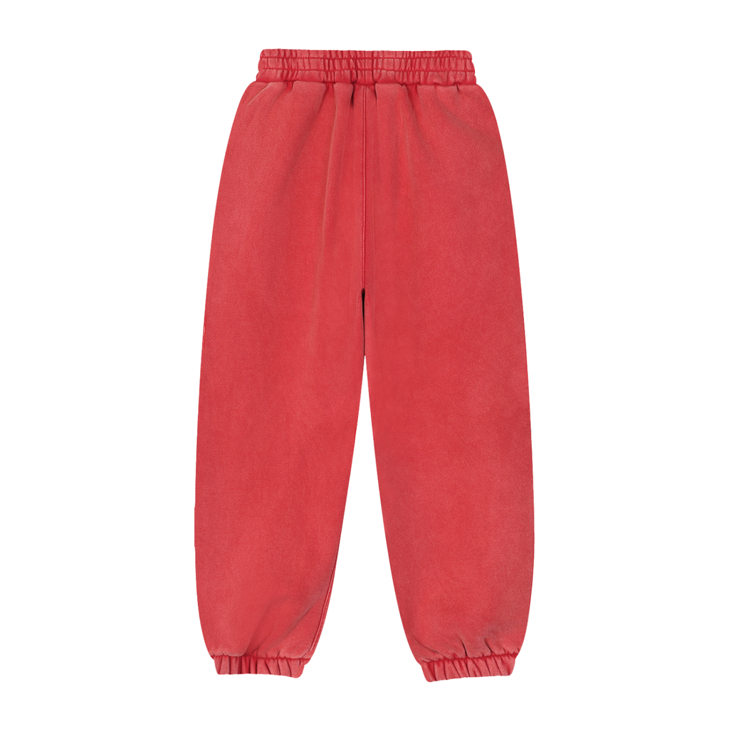 Snow-Wash Fleeced Joggers