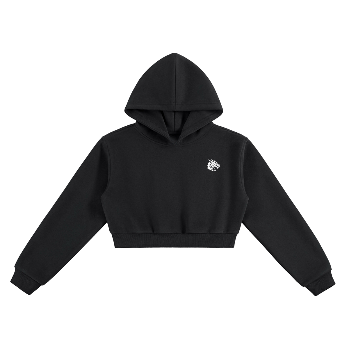 Essential Heavyweight Cropped Hoodie