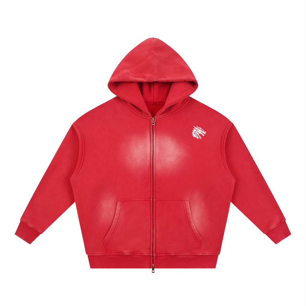 Sunfade Heavy Zip Hoodie