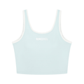 Sculpt Contrast Trim Crop Tank