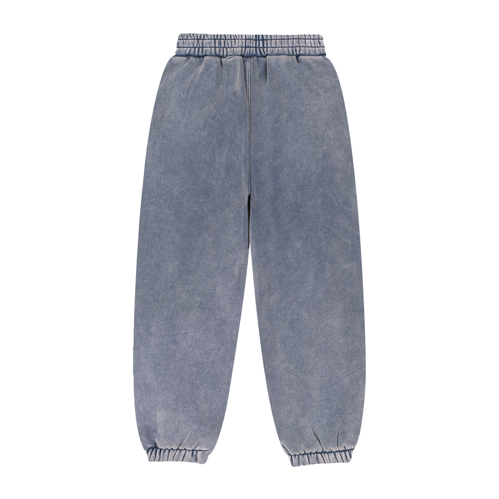 Snow-Wash Fleeced Joggers